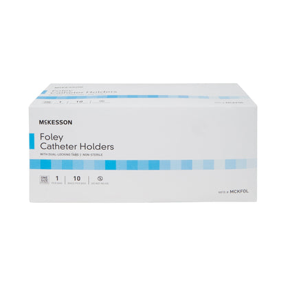McKesson Leg Strap 2 X 24 Inch Length, Dual-Locking Tabs, Stretch Material, Hook and Loop Closure, Nonsterile (1107740_CS)