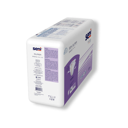Seni® Super Unisex Adult Incontinence Brief X-Large Disposable Heavy Absorbency (1163865_CS)