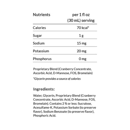 UTI-Stat® Oral Supplement Cranberry Flavor Liquid 1 oz. Individual Packet (860996_EA)