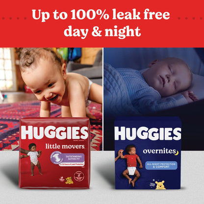 Huggies® Overnites Unisex Baby Diaper Size 7 Disposable Heavy Absorbency (1254304_CS)