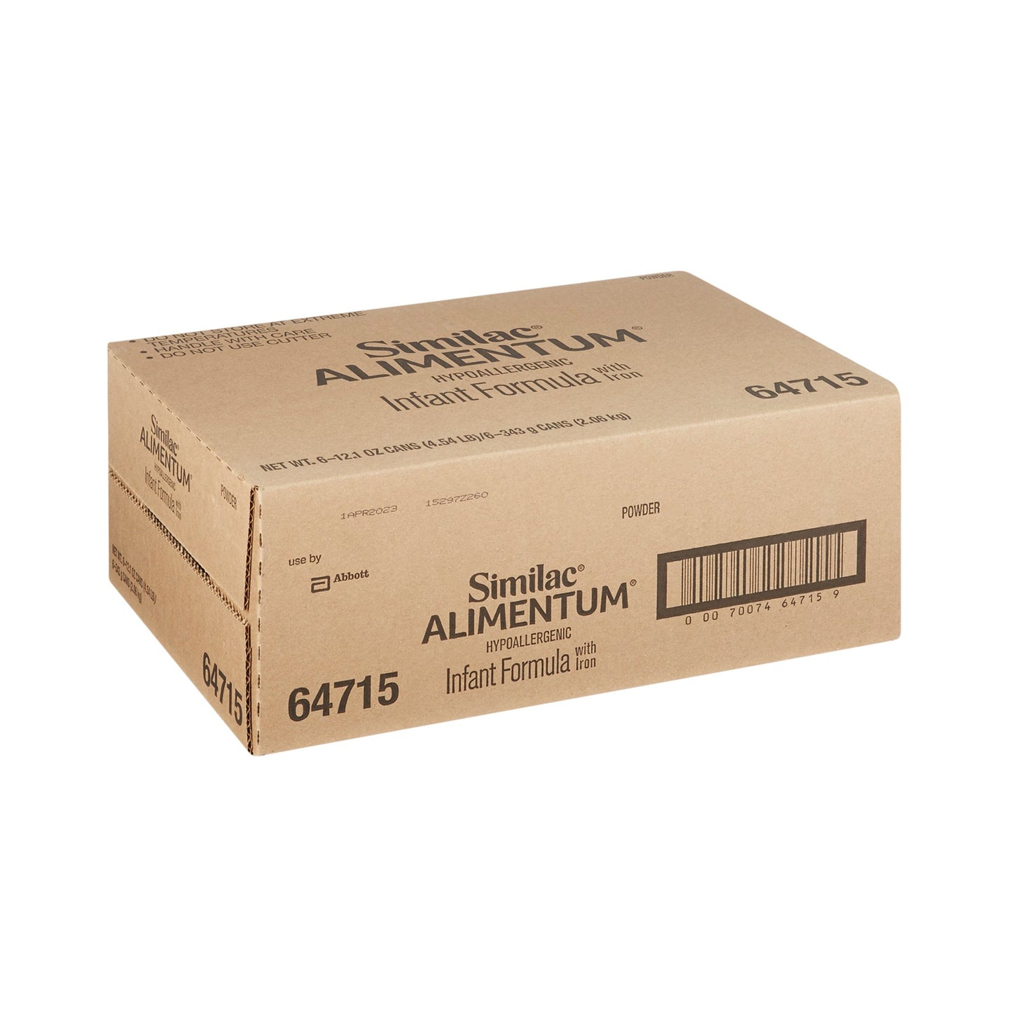 Similac® Alimentum® Infant Formula Unflavored 12.1 oz. Can Powder Food Allergies (1008930_EA)