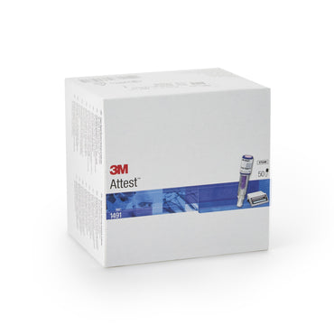 Attest™ Rapid Readout Sterilization Biological Indicator Vial Steam 2-1/2 Inch Length (1009962_CS)