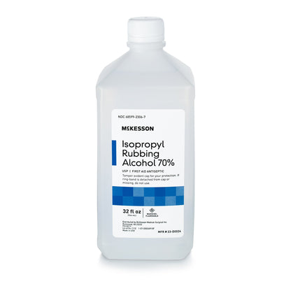 McKesson Brand Antiseptic Isopropyl Alcohol Topical Liquid 32 oz. Bottle (556517_CS)