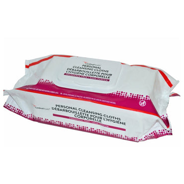 Cardinal Health™ Personal Cleansing Wipe Soft Pack Unscented 64 Count (1117288_CS)