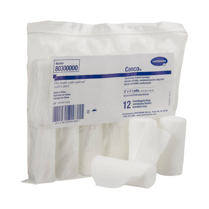 Conco® Conforming Bandage 3 Inch X 4-1/10 Yard 12 per Pack NonSterile 1-Ply Roll Shape (403729_EA)