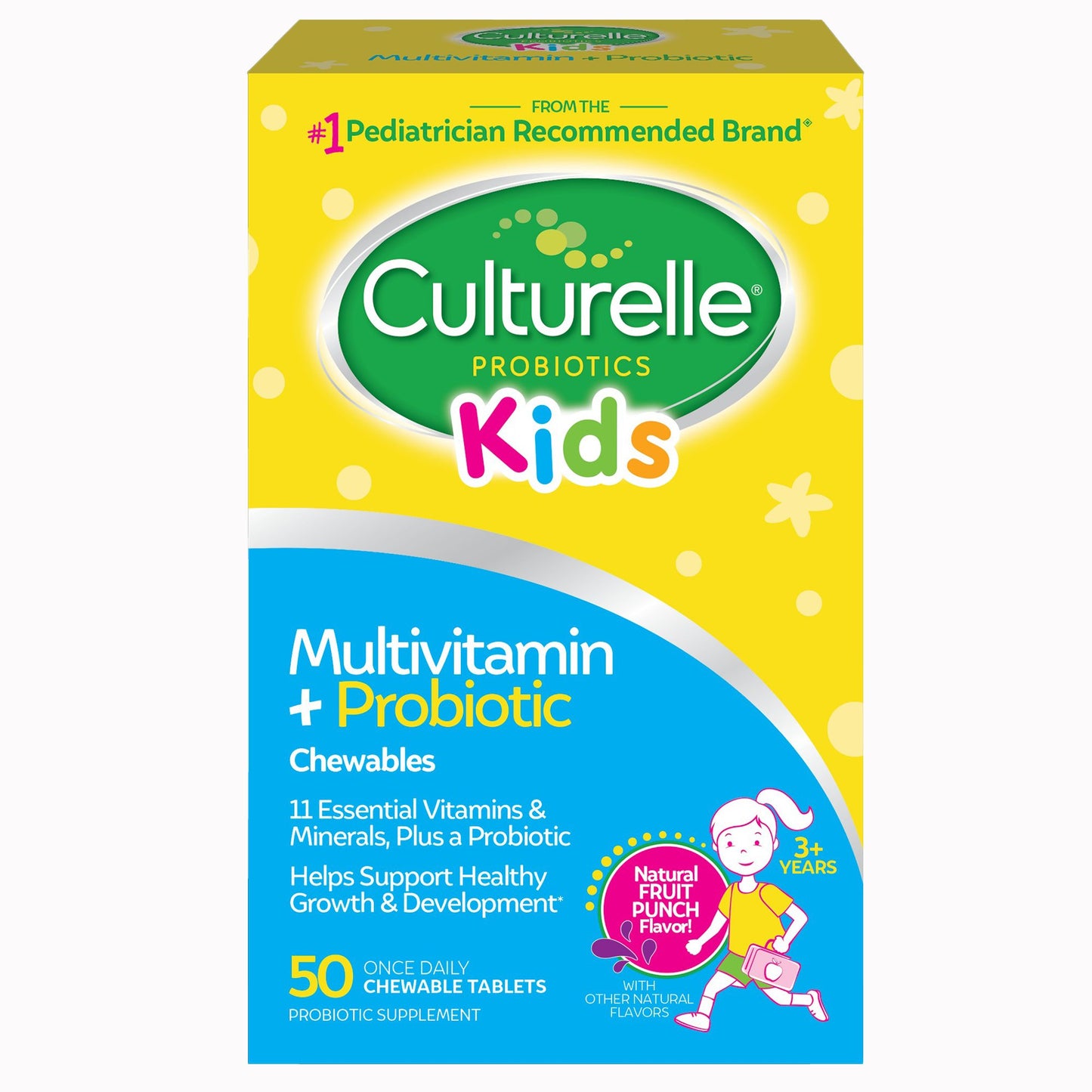 Culturelle® Pediatric Probiotic Dietary Supplement 50 per Box Tablet (1268960_BX)