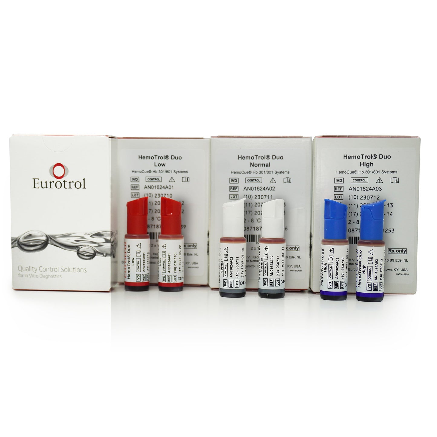 Hemotrol Duo Assayed Control Hemoglobin Normal Level 2 X 1 mL (1160907_EA)