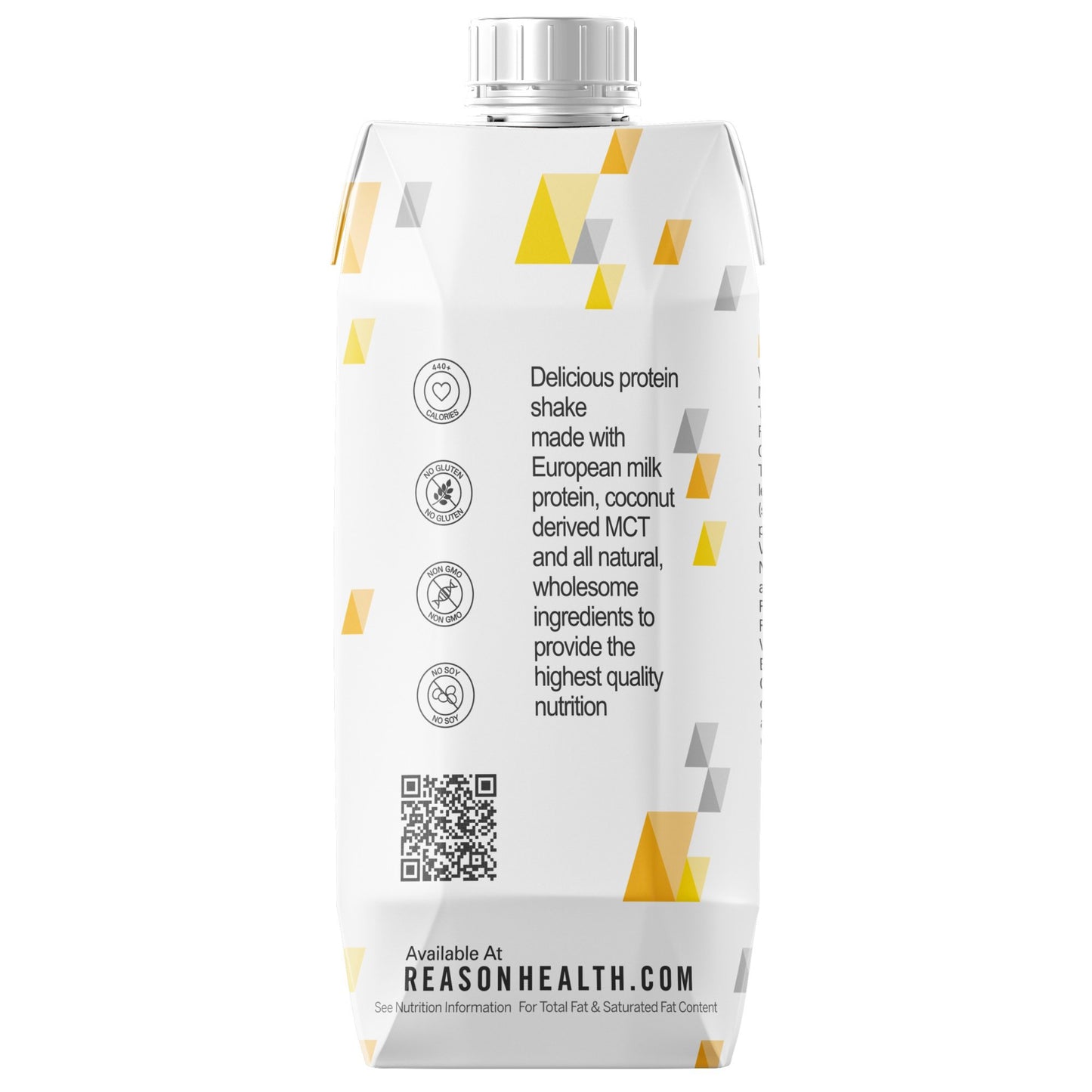 Reason™ Oral Supplement Vanilla Flavor Liquid 11 oz. Reclosable Carton (1234499_EA)