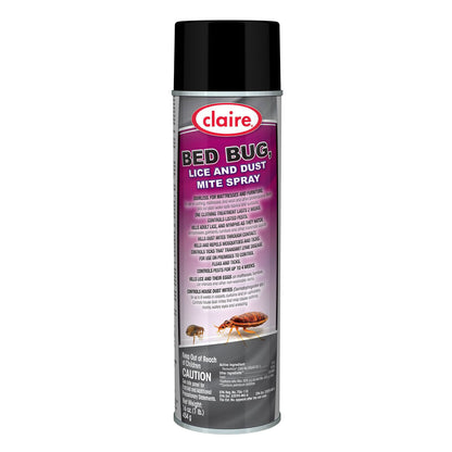 Claire Bed Bug Killer, 16 oz Aerosol Spray, 12/Carton (CGC006)