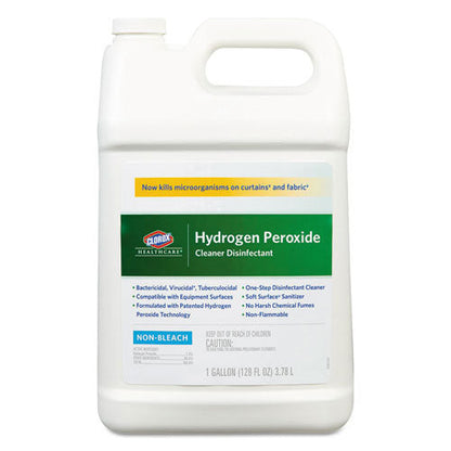 Clorox Hydrogen-Peroxide Cleaner/disinfectant, 1 Gal Bottle, 4/carton (CLO30829CT)