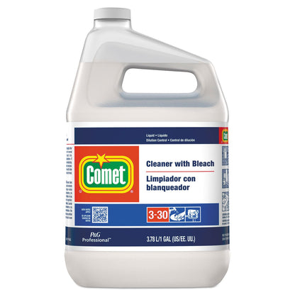 Comet Cleaner with Bleach, Liquid, Closed Loop Concentrate, 1 gal , 3/Carton (PPL31641)