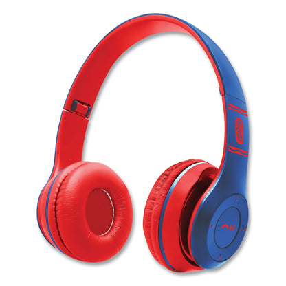 Crayola Boost Active Wireless Headphones, Blue/Red (MIGCHPBT348B)