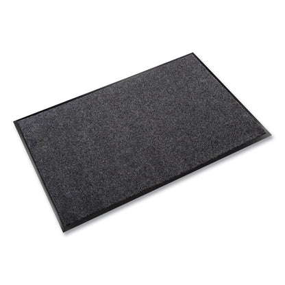 Crown EcoStep Wiper Mat, Rectangular, 36 x 48, Charcoal (CWNET0034CH)