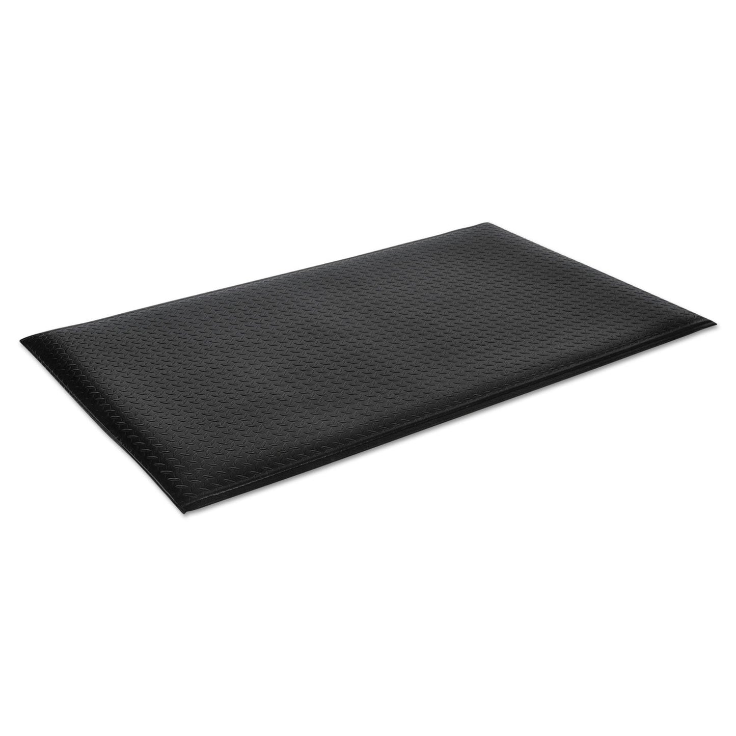 Crown Wear-Bond Comfort-King Anti-Fatigue Mat, Diamond Emboss, 36 x 60, Black (CWNWBZ035KD)