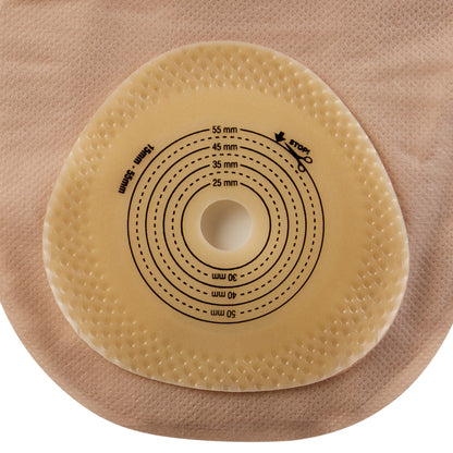 Premier™ Colostomy Pouch One-Piece System 12 Inch Length Flat, Trim To Fit 5/8 to 2-1/8 Inch Stoma Drainable (495243_BX)