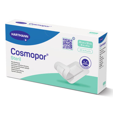 Cosmopor® Steril Island Dressing 4 X 8 Inch Rectangle Sterile Water Resistant Backing (908032_BX)