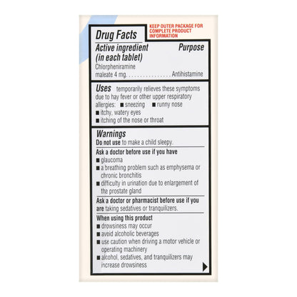 Foster & Thrive™ Allergy Relief 4 mg Strength Tablet 100 per Bottle (1235095_BT)