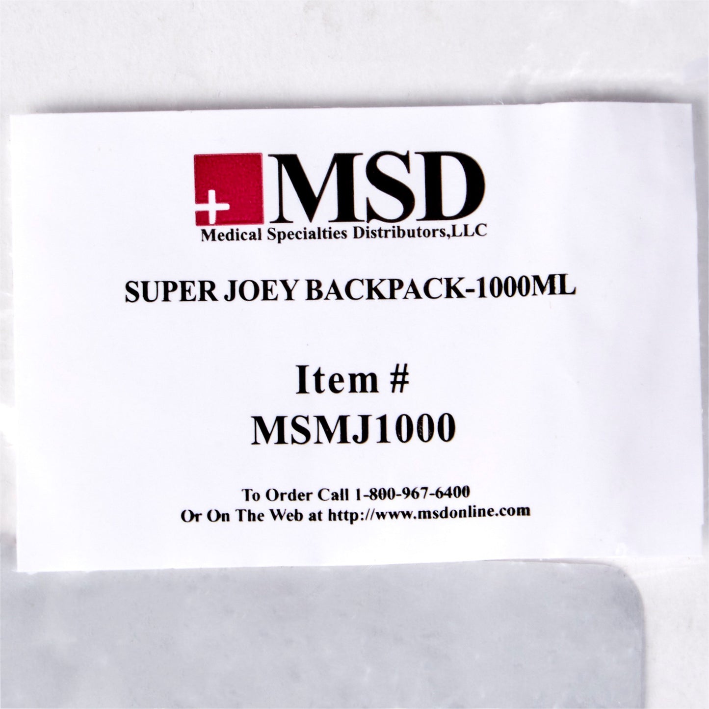 McKesson Feeding Pump Backpack Black, Pump Pocket, Outside View Window, Solution Wrap, Support Straps, 2 X 9 X 15 Inch (1138436_EA)