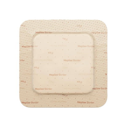 Mepilex® Border Flex Foam Dressing 4 X 4 Inch With Border Film Backing Silicone Adhesive Square Sterile (1114380_BX)