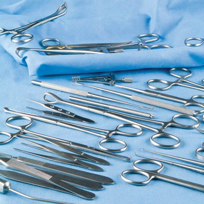 Sklar® Iris Scissors 4-1/2 Inch Length OR / Surgical Grade German Stainless Steel NonSterile Finger Ring Handle Curved on Flat Sharp Tip / Sharp Tip (139849_EA)