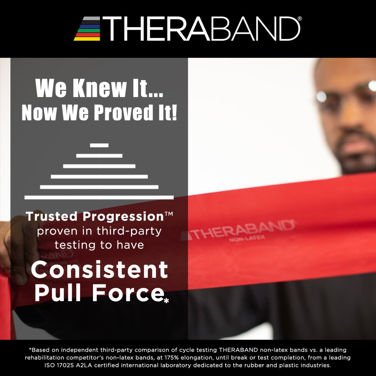 TheraBand® Exercise Resistance Band Black 6 Inch X 25 Yard X-Heavy Resistance (480034_EA)