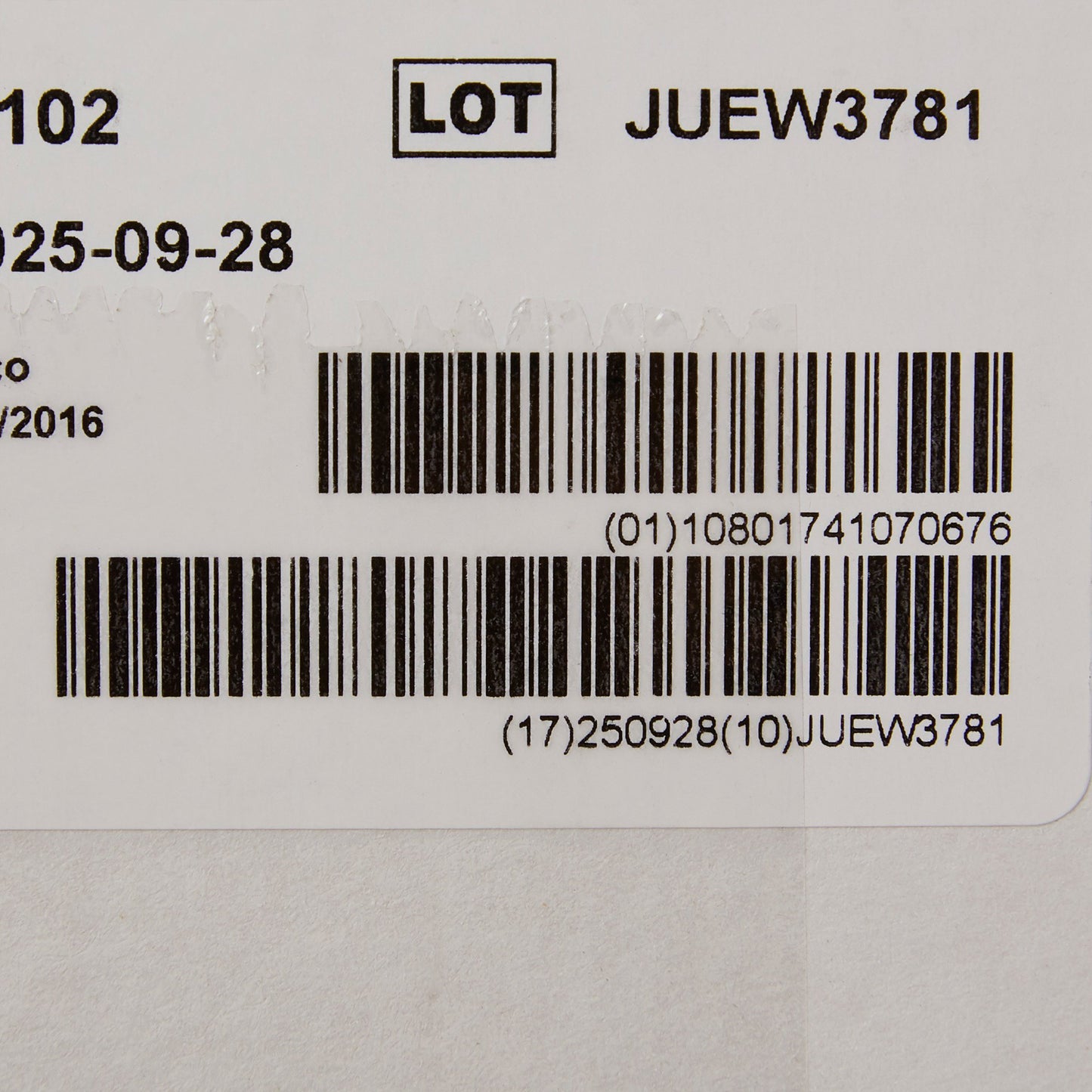 UltraFlex® Male External Catheter Self-Adhesive Band Silicone Medium (577062_EA)