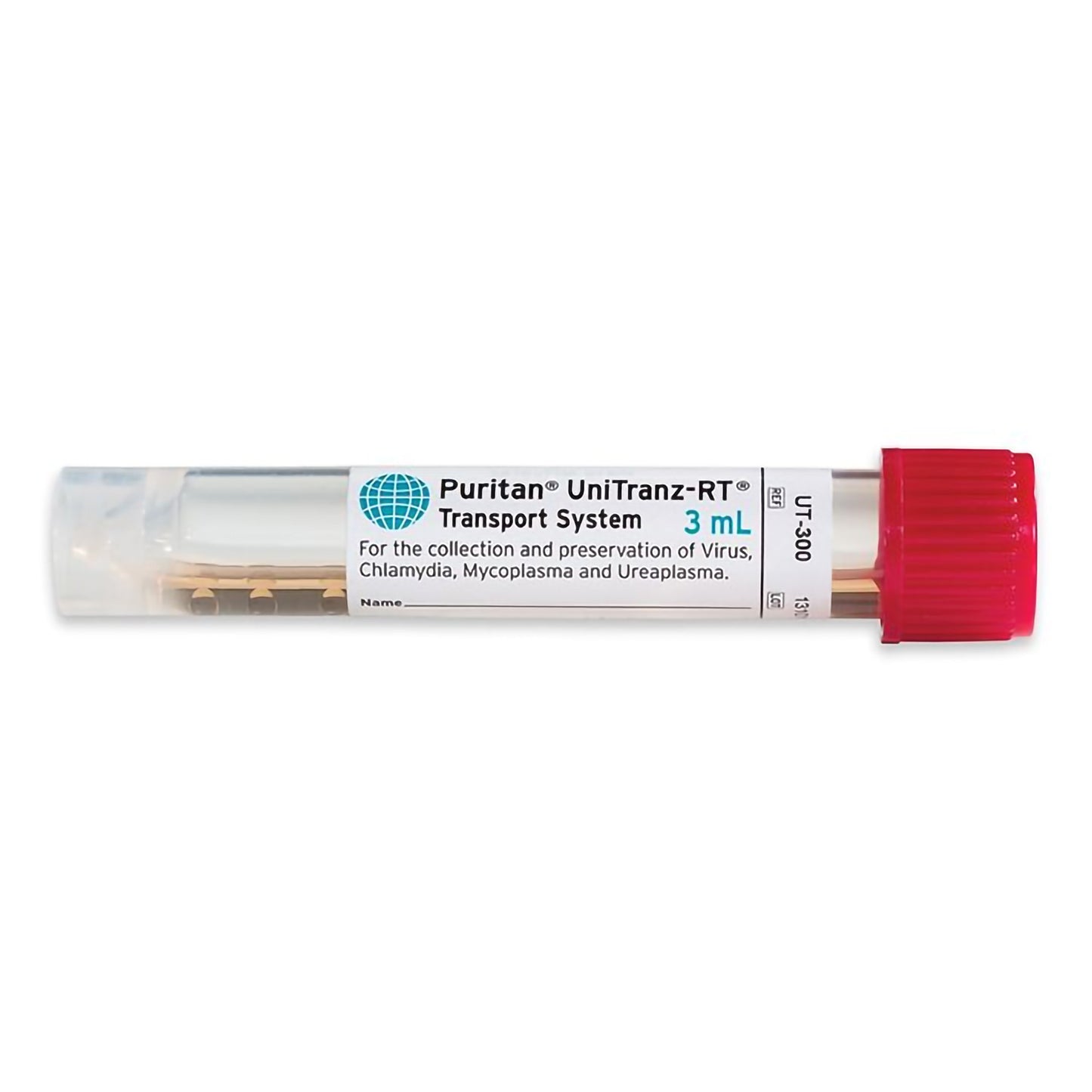 UniTranz-RT® Transport Media Universal Transport Medium Translucent with Red Cap Tube Format (1074335_CS)