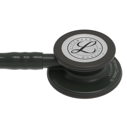 3M™ Littmann® Classic III™ Clinician Stethoscope Black 1-Tube 27 Inch Tube Convertible Chestpiece (957796_EA)