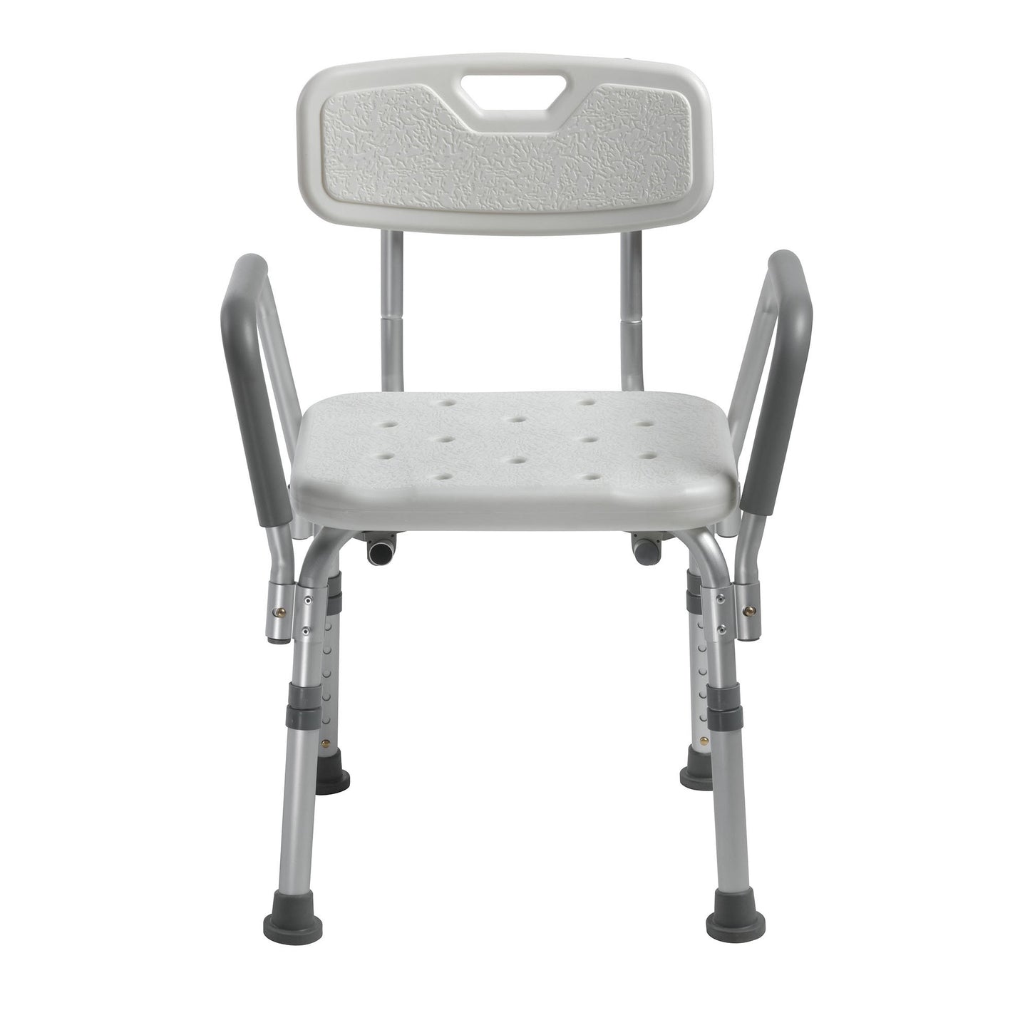 drive™ Bath Bench Padded Removable Arms Aluminum Frame With Backrest 16 Inch Seat Width 300 lbs. Weight Capacity (1032859_EA)