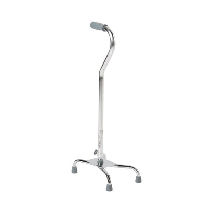 McKesson Large Base Quad Cane Steel 29 to 37-1/2 Inch Height Chrome (1065218_EA)