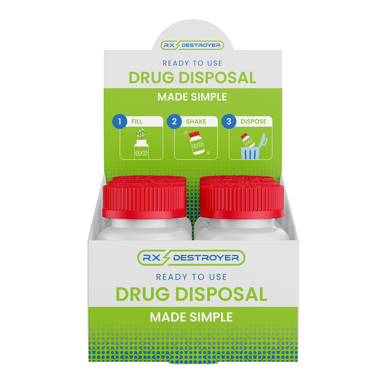 Rx Destroyer™ All-Purpose Drug Disposal System 3 lbs. Carton Weight (1188881_CS)