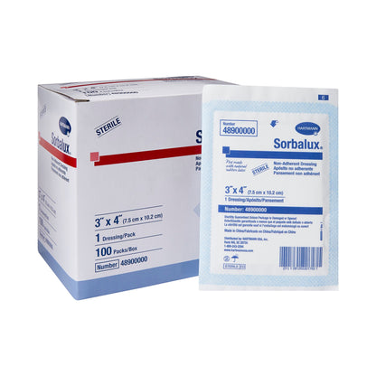 Sorbalux® Non-Adherent Dressing 3 X 4 Inch Sterile 1 per Pack (626175_EA)