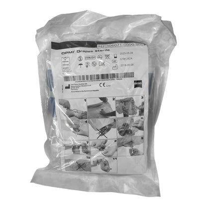 VisionGuard™ Microscope Drape 118 L X 48 W Inch For OPMI® MD/CS/11, 111, ORL, PRO magis, OPMI® Neuro, Movena, Sensera, Pro Ergo, Pentero, and VISU 140/150/160/200/210 (221316_BX)
