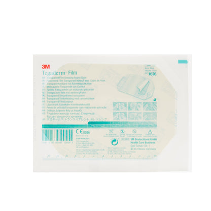 3M™ Tegaderm™ Transparent Film Dressing 4 X 4-3/4 Inch Frame Style Delivery Rectangle Sterile (277404_CS)