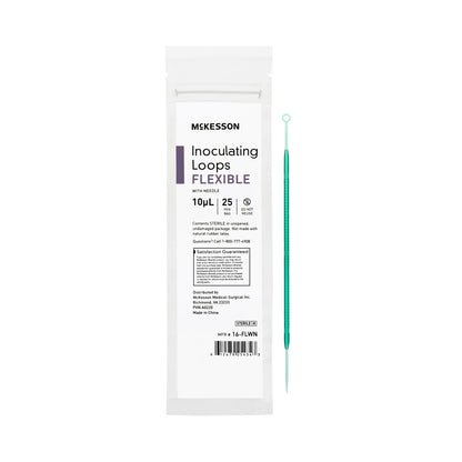 McKesson Inoculating Loop with Needle 10 µL ABS Integrated Handle Sterile (1175311_CS)