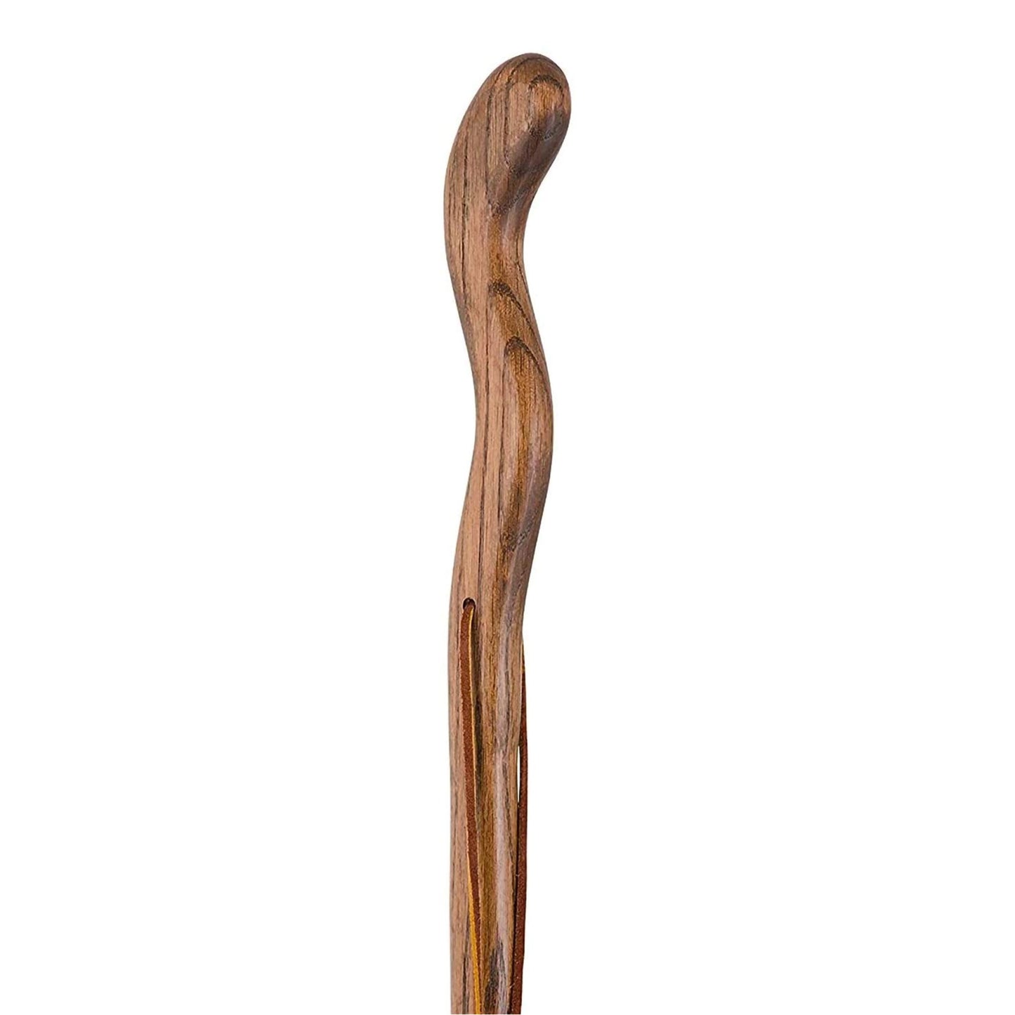 Brazos™ Twisted Fitness Walker Walking Stick Wood 58 Inch Height Brown (1229041_EA)