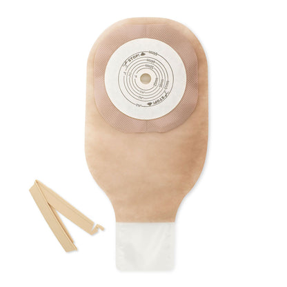 Premier™ Ostomy Pouch One-Piece System 12 Inch Length Flat, Trim to Fit Up to 2-1/2 Inch Stoma Drainable (726398_BX)