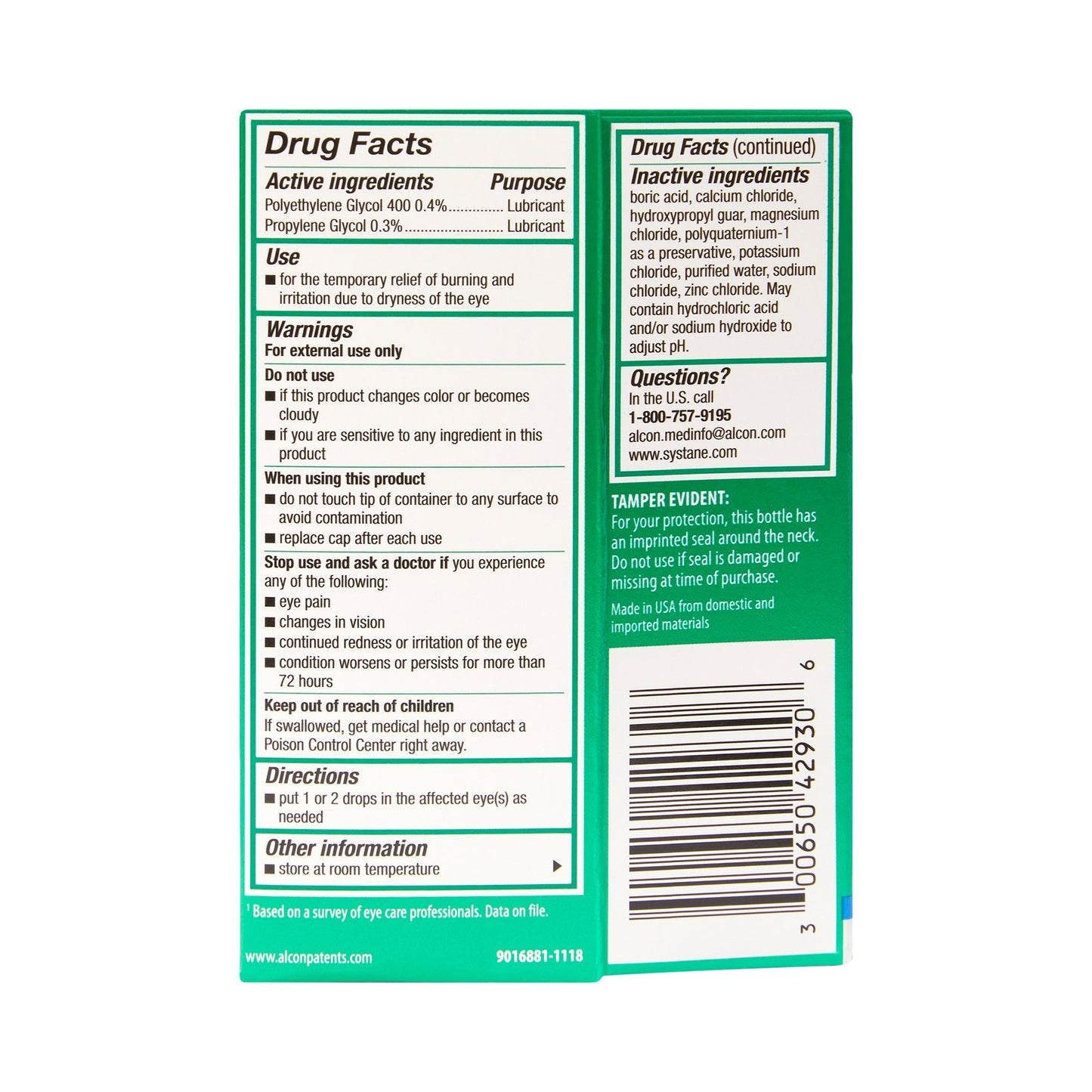 Systane® Eye Lubricant 1 oz. Eye Drops (572919_EA)