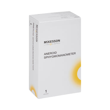 McKesson Deluxe Aneroid Sphygmomanometer Unit Large Adult Cuff Nylon Cuff 34 - 50 cm Pocket Aneroid (1067608_EA)