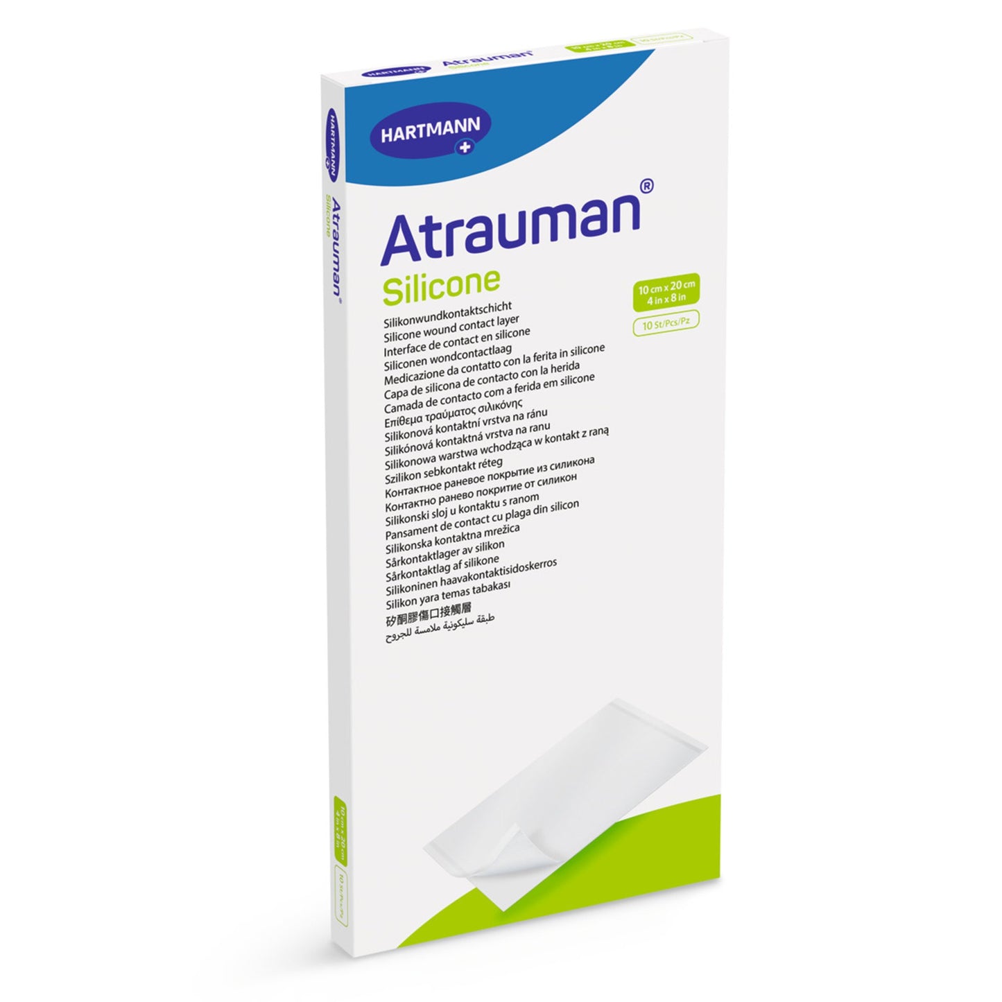 Atrauman® Silicone Wound Contact Layer Dressing 4 X 8 Inch Sterile (1161226_EA)