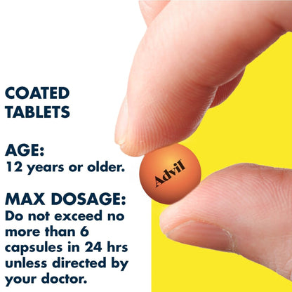 Advil® Pain Relief 200 mg Strength Ibuprofen Tablet 100 per Bottle (533172_BT)