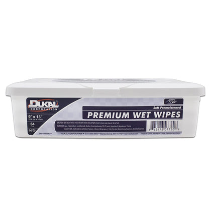 Dukal™ Premium Personal Cleansing Wipe Tub Scented 64 Count (768874_PK)