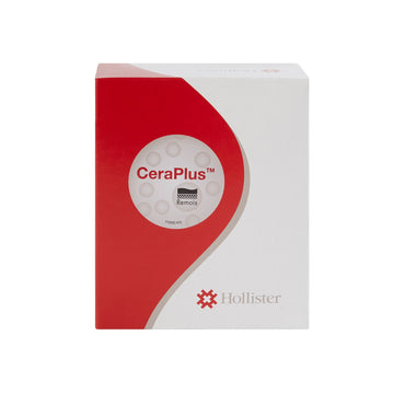 New Image™ CeraPlus™ Ostomy Barrier Trim to Fit, Extended Wear Adhesive Tape Borders 70 mm Flange Blue Code System Up to 2 Inch Opening (970805_EA)