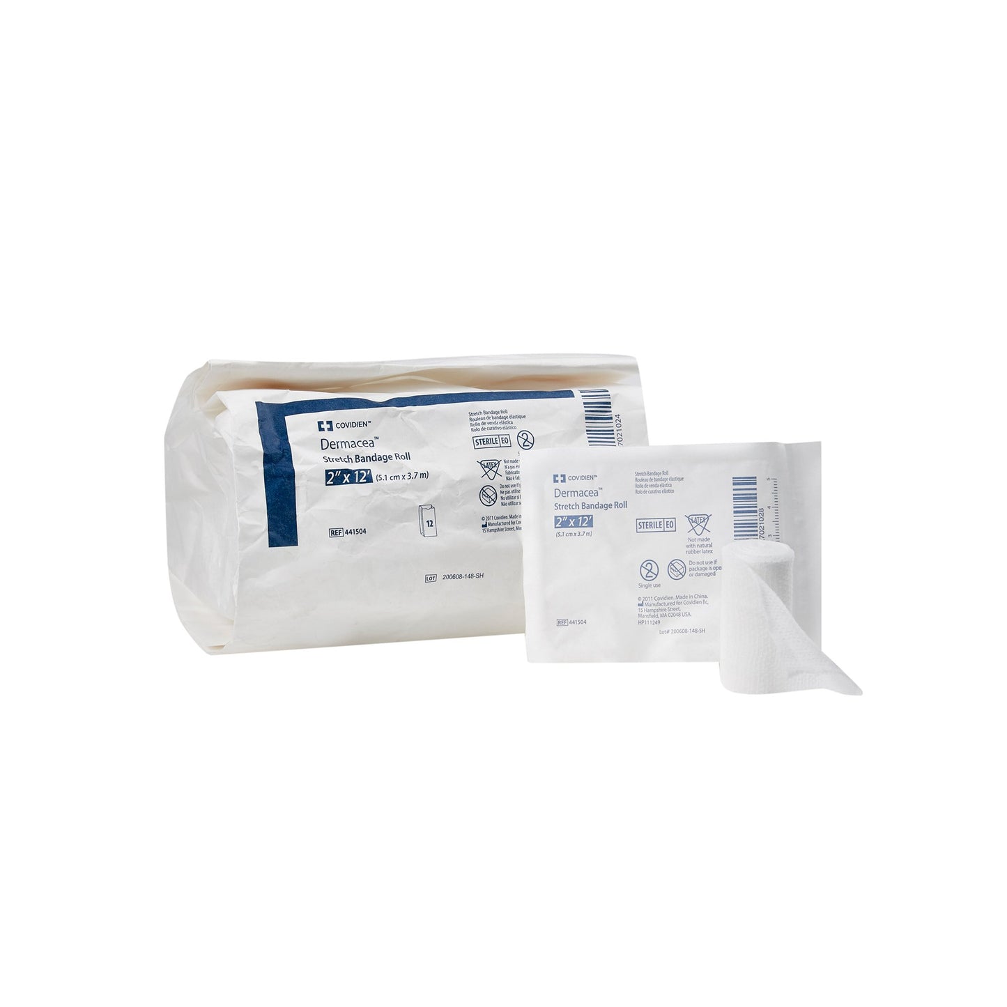 Dermacea™ Conforming Bandage 2 Inch X 4 Yard 1-Ply Sterile 1 per Pack (773136_PK)