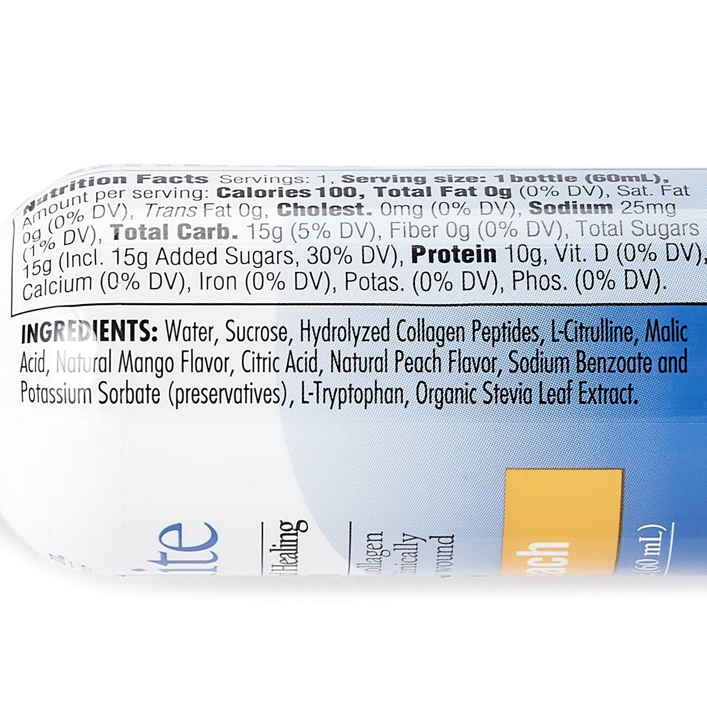 Expedite Oral Supplement Peach Mango Flavor Liquid 2 oz. Bottle (1194264_EA)