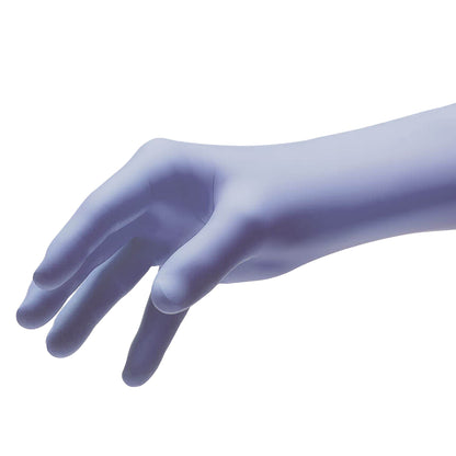 Pulse® Nitrile Exam Glove 2X-Large NonSterile Nitrile Standard Cuff Length Textured Fingertips Aqua Blue Chemo Tested / Fentanyl Tested (764273_CS)
