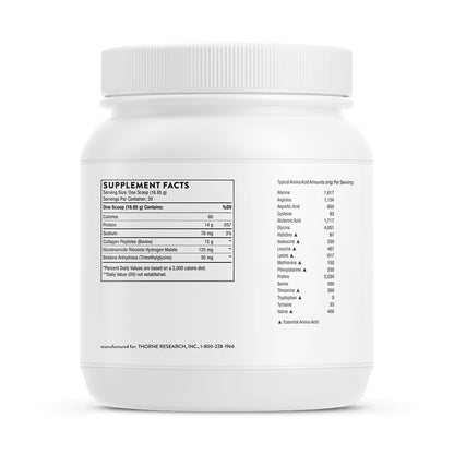 THORNE® Collagen Fit Oral Supplement Unflavored Powder 17.8 oz. Canister (1262488_BT)
