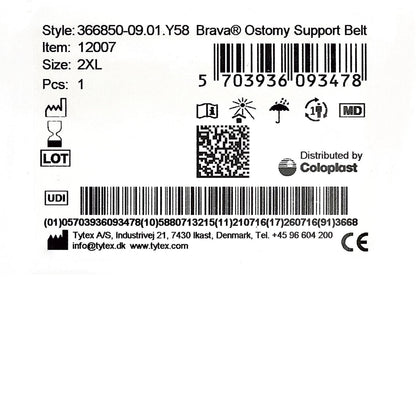 Brava® Ostomy Support Belt Brava® (1124408_BX)