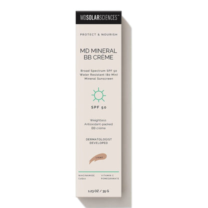 MDSolarsciences™ MD Mineral BB Crème Makeup with Sunscreen SPF 50 Cream 1.23 oz. Tube (1230946_PK)
