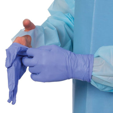 Premier Pro™ Protective Procedure Gown One Size Fits Most Blue NonSterile Not Rated Disposable (1061273_BX)
